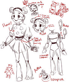 Mali's character concept Mali's character concept